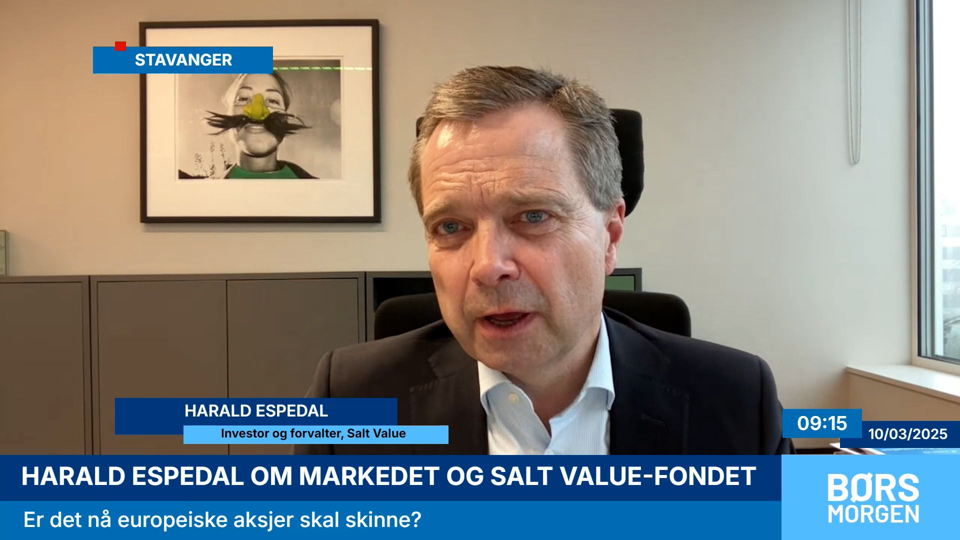 Harald Espedal om Europa-troen og sparebanker: – Tror det blir en ...